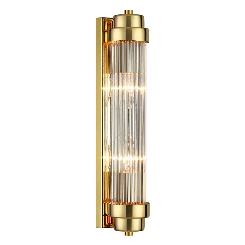 Бра Dirck Glass TUBE Sconce Gold Золотой Бра Dirck Glass TUBE Sconce Gold Золотой в Грозном | Loft Concept