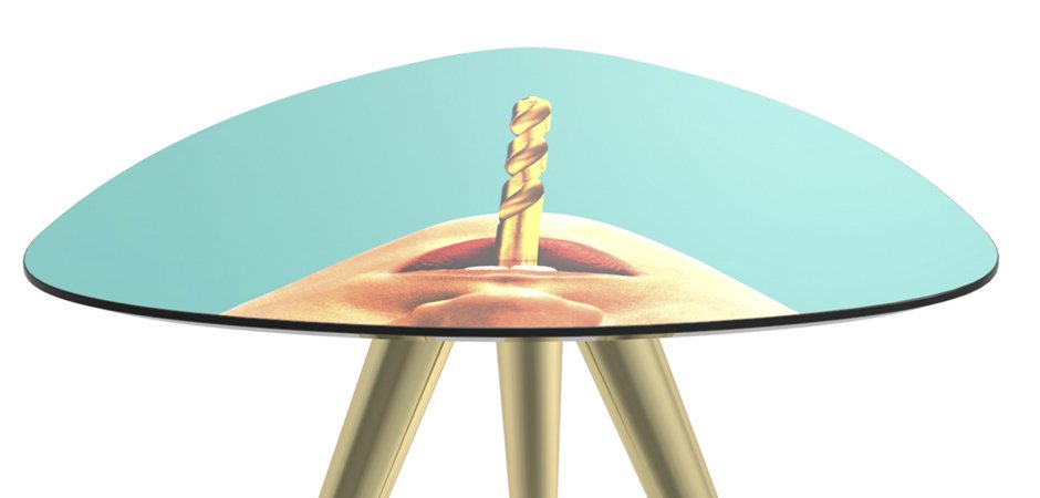 Журнальный стол Seletti Side Table Drill Журнальный стол Seletti Side Table Drill - Loft-Concept в Грозном