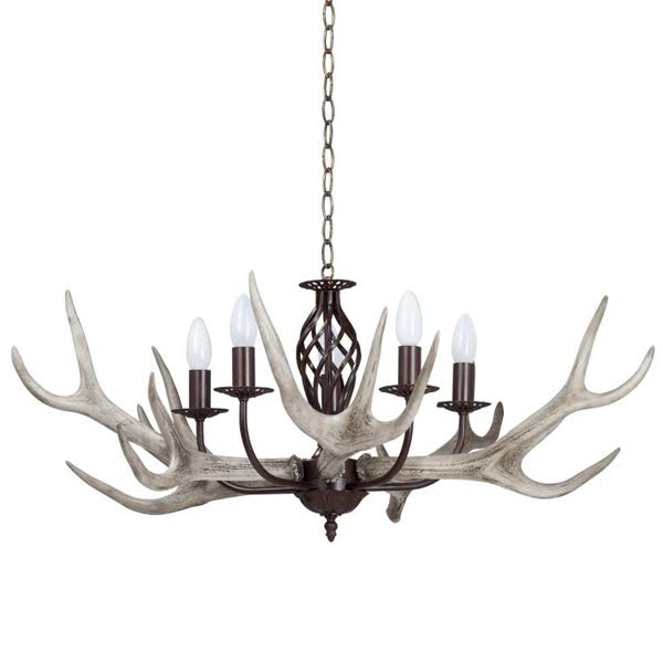 Люстра Horned Forrest Chandelier Коричневый Люстра Horned Forrest Chandelier Коричневый в Грозном | Loft Concept