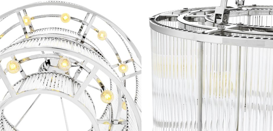 Люстра Chandelier Bernardi Nickel - Loft-Concept в Грозном