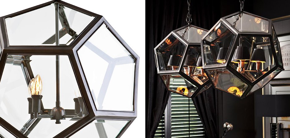 Люстра Eichholtz Lantern Yorkshire Bronze L - Loft-Concept в Грозном