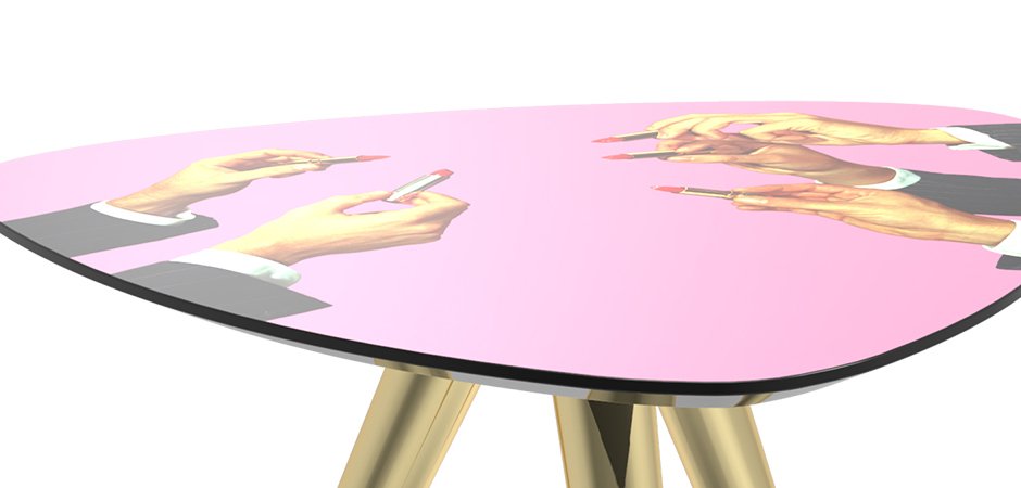 Журнальный стол Seletti Side Table Pink Lipsticks Журнальный стол Seletti Side Table Pink Lipsticks - Loft-Concept в Грозном