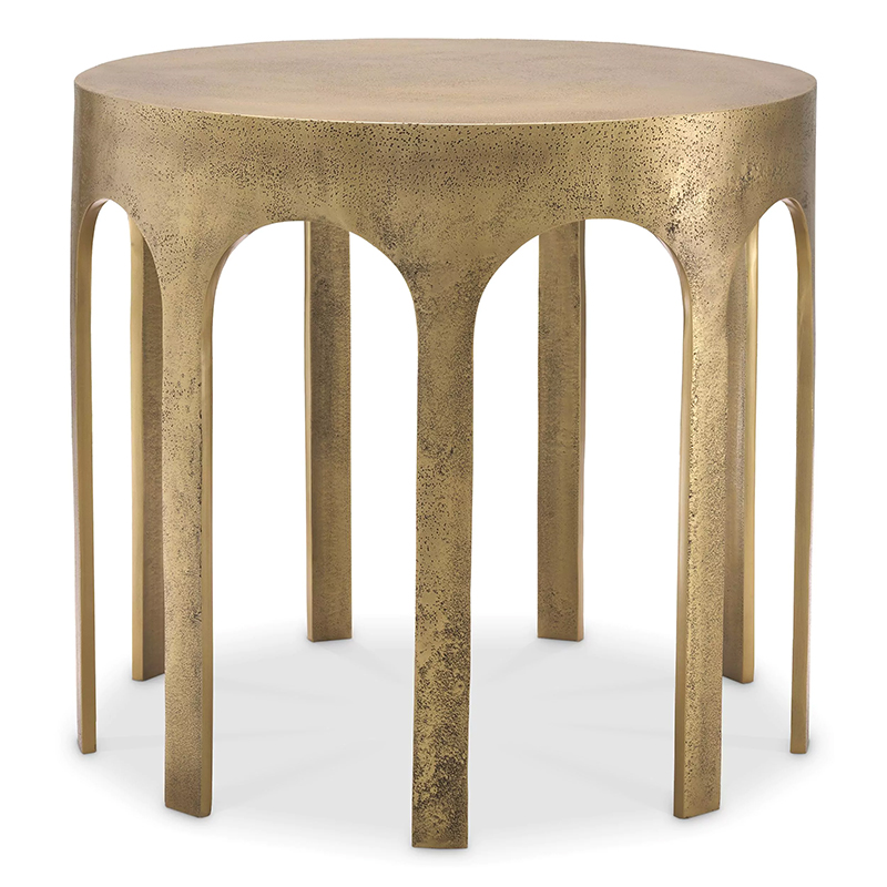 Приставной стол Eichholtz Side Table Gardini Латунь Приставной стол Eichholtz Side Table Gardini Латунь в Грозном | Loft Concept
