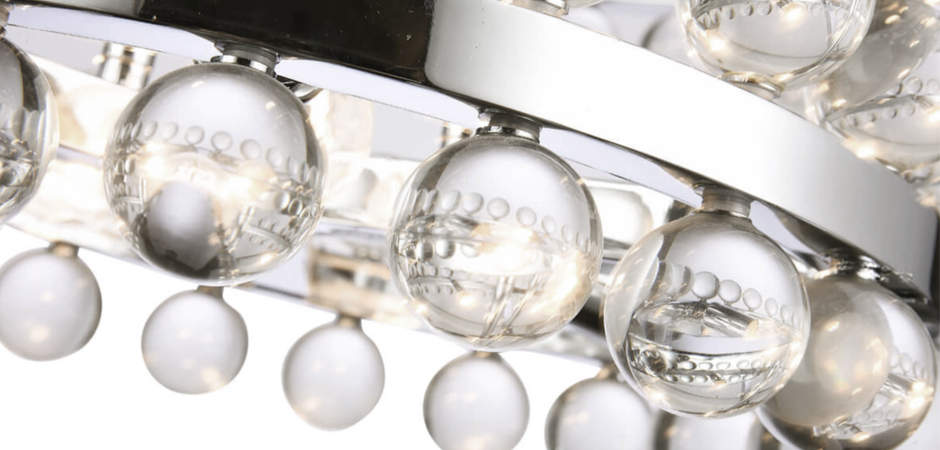 Sacramento Transparent Balls Two Circle Chandelier Sacramento Transparent Balls Two Circle Chandelier - Loft-Concept в Грозном