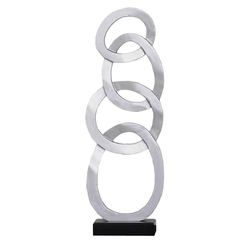 Статуэтка Anillos Statuette silver Серебряный Статуэтка Anillos Statuette silver Серебряный в Грозном | Loft Concept