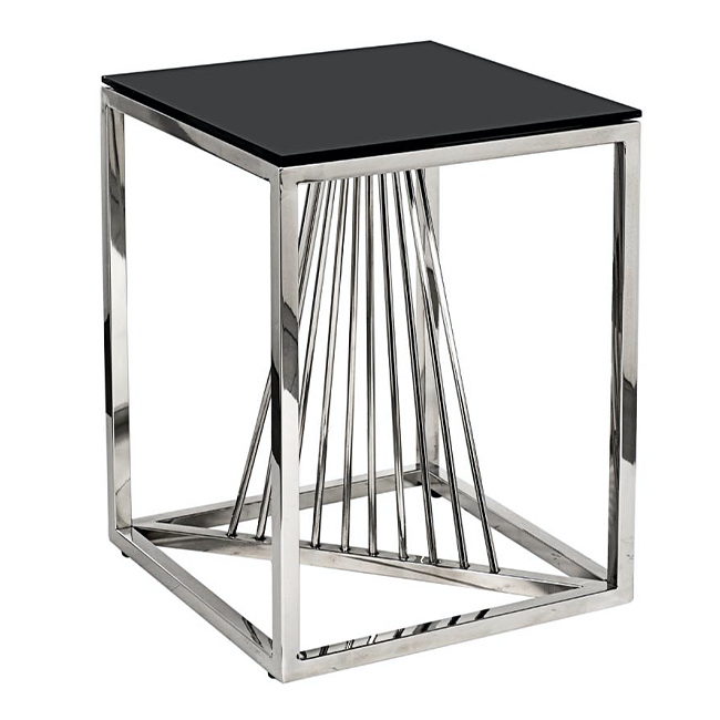 Стол Section Diagonal Stainless Steel 50 Нержавеющая сталь Глянцевый черный Стол Section Diagonal Stainless Steel 50 Нержавеющая сталь Глянцевый черный в Грозном | Loft Concept