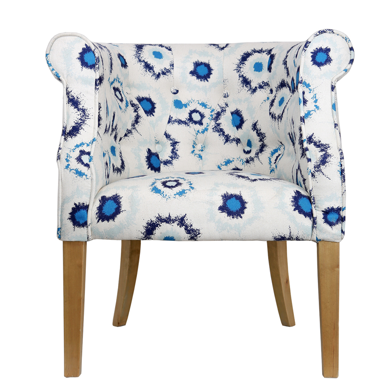 Кресло Laurette Armchair Синий Голубой Кресло Laurette Armchair Синий Голубой в Грозном | Loft Concept