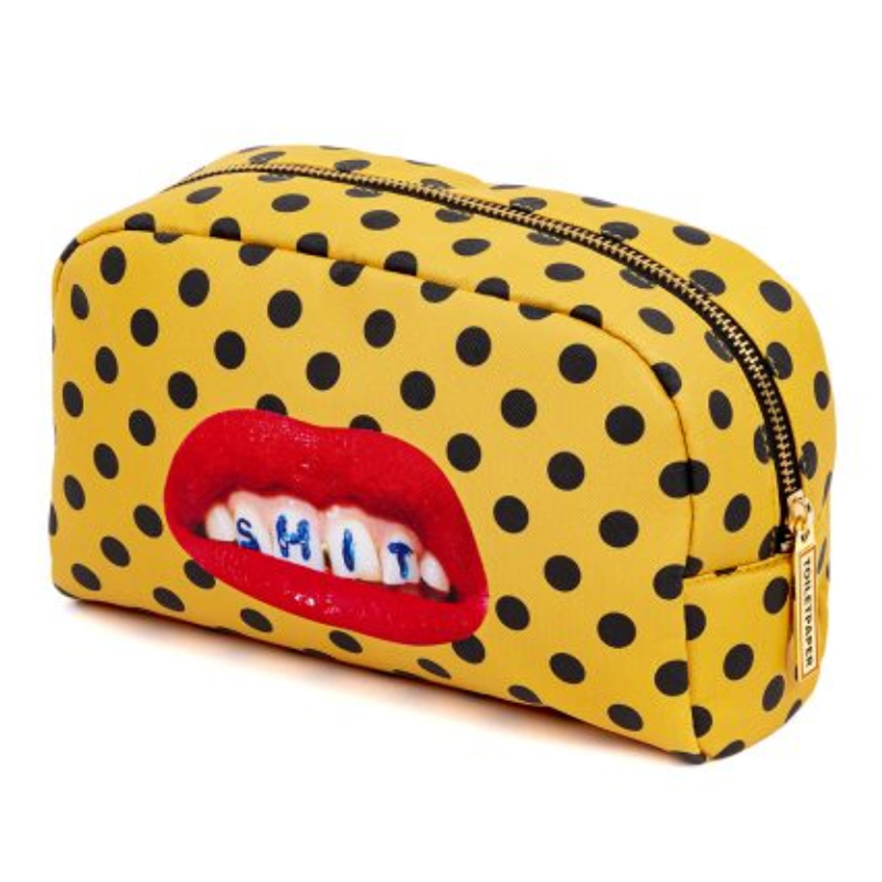 Seletti Косметичка Beauty Case Shit Желтый Seletti Косметичка Beauty Case Shit Желтый в Грозном | Loft Concept