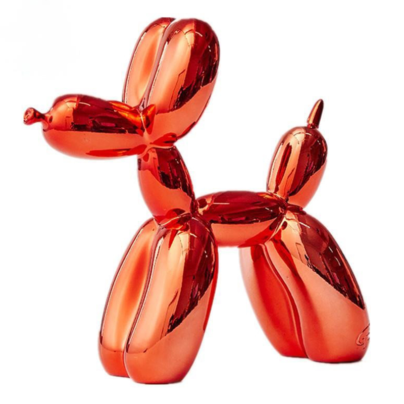 Статуэтка Jeff Koons Balloon Dog medium Red Красный Статуэтка Jeff Koons Balloon Dog medium Red Красный в Грозном | Loft Concept
