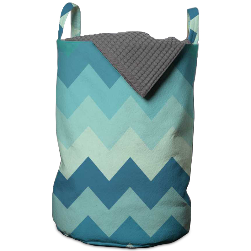 Корзина Blue Chevron Basket Мульти Корзина Blue Chevron Basket Мульти в Грозном | Loft Concept