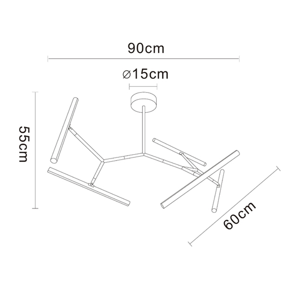 Люстра на штанге Geometry Люстра на штанге Geometry в Грозном