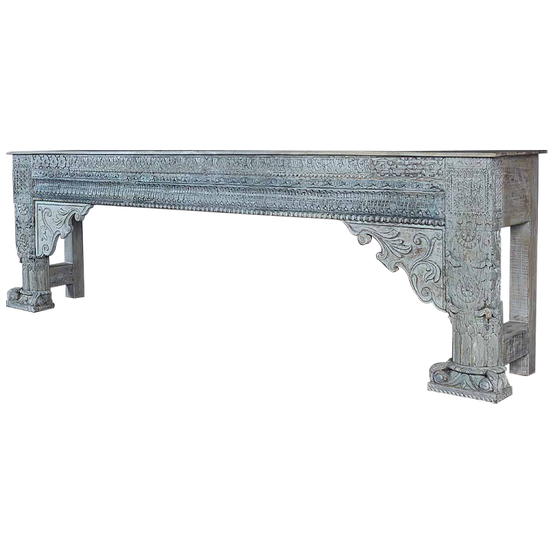 Консоль Parsa Console Винтажный голубой Консоль Parsa Console Винтажный голубой в Грозном | Loft Concept