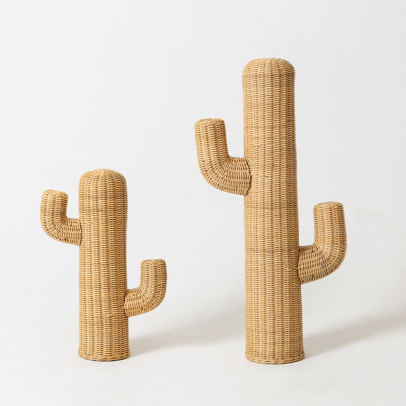 Статуэтка Braided Cactus Древесина Статуэтка Braided Cactus Древесина в Грозном | Loft Concept