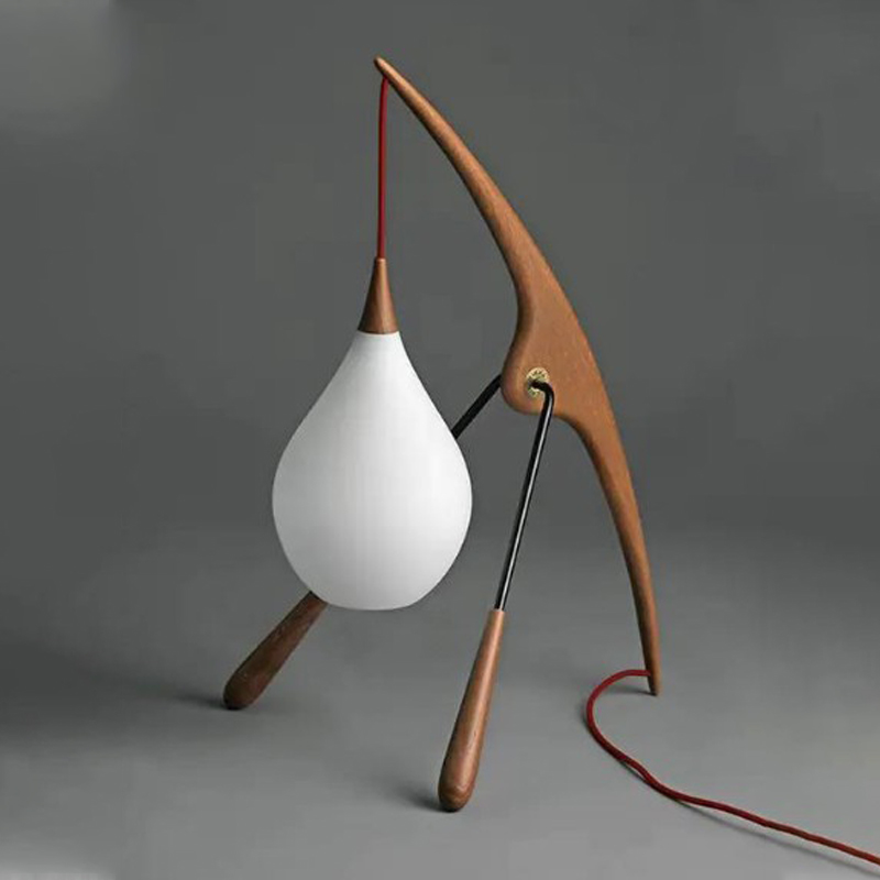 Настольная лампа Malcom Table Lamp Древесина Настольная лампа Malcom Table Lamp Древесина в Грозном | Loft Concept