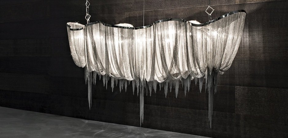 Люстра Atlantis Aluminium Chain Chandelier Люстра Atlantis Aluminium Chain Chandelier - Loft-Concept в Грозном