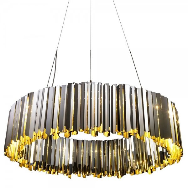 Люстра Grace Lightning Facet Chandelier Глянцевое золото Хром Черный Белый Люстра Grace Lightning Facet Chandelier Глянцевое золото Хром Черный Белый в Грозном | Loft Concept