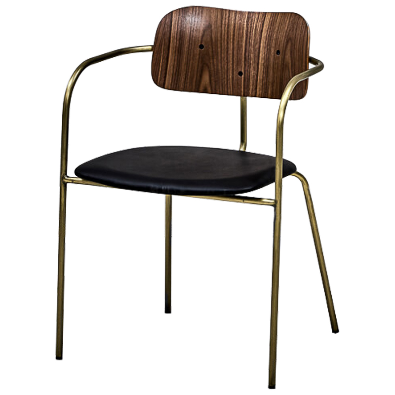 Стул Pilar Loft Stool black Черный Коричневый Бронза Стул Pilar Loft Stool black Черный Коричневый Бронза в Грозном | Loft Concept