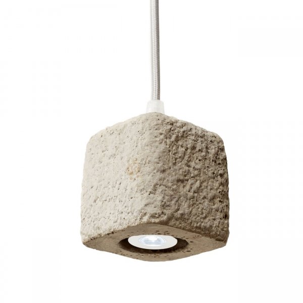 Подвесной светильник Concrete Cubicus Pendant Серый Подвесной светильник Concrete Cubicus Pendant Серый в Грозном | Loft Concept