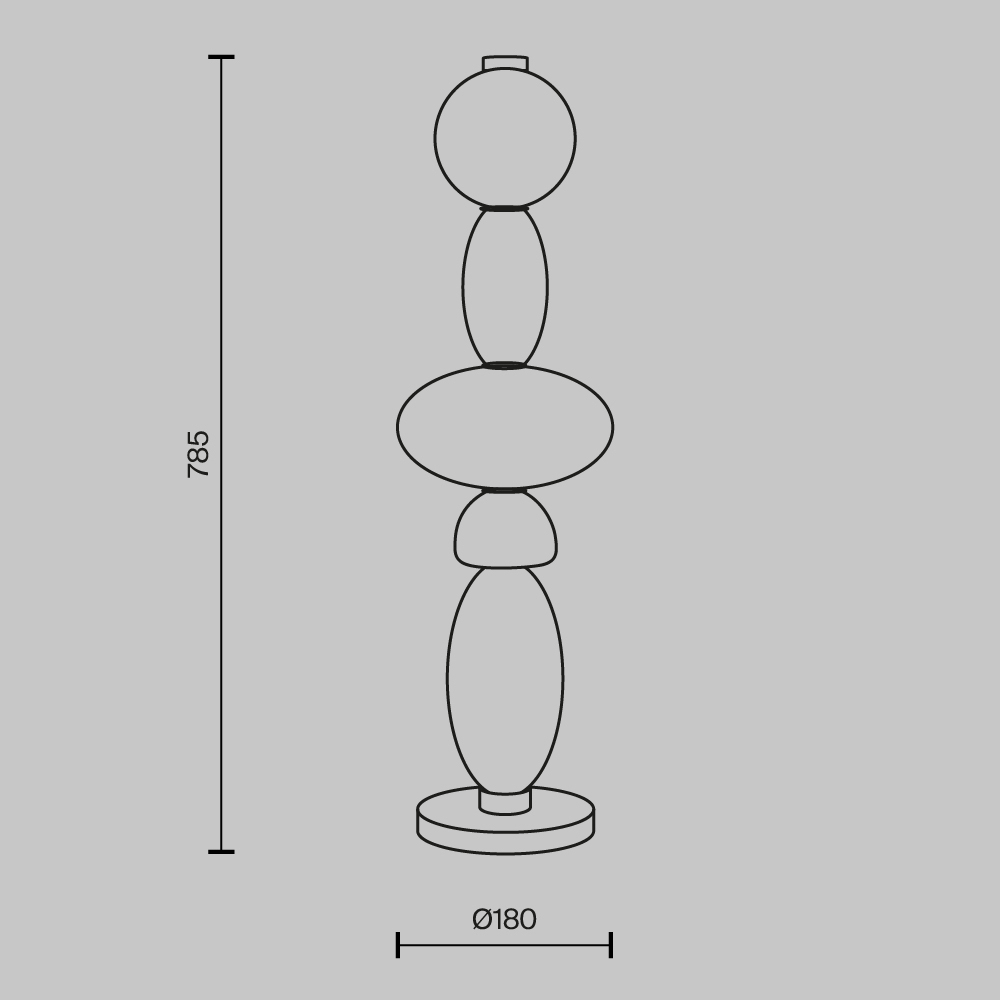 Настольный светильник Adore 3000К 23Вт в Грозном