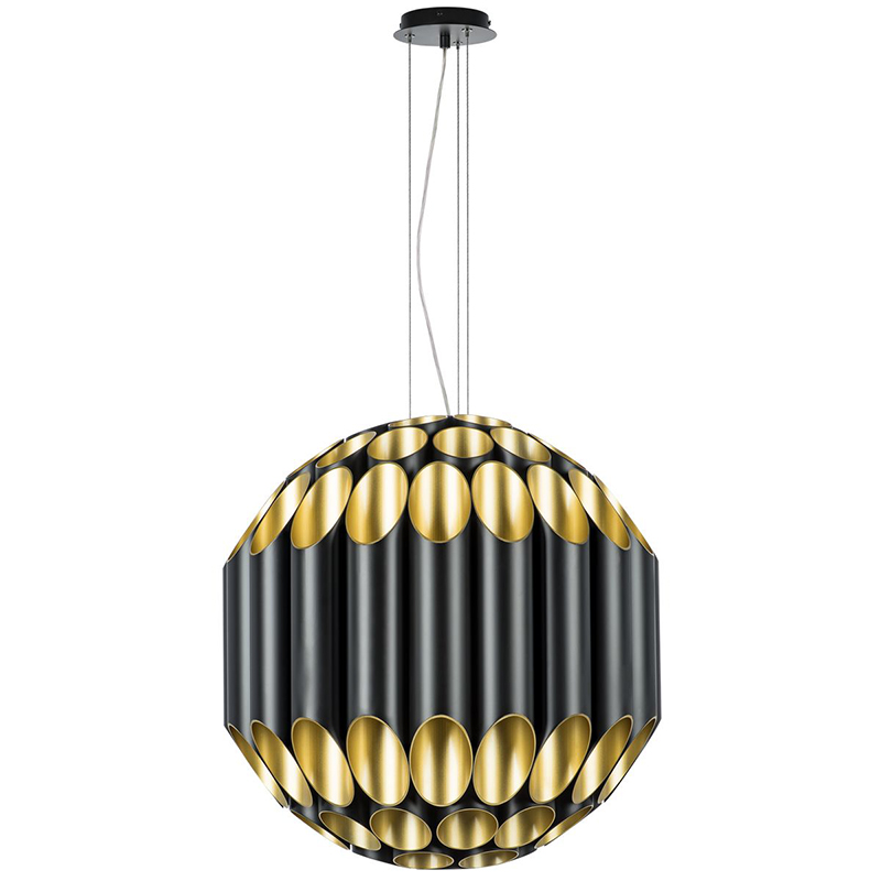 Люстра Garbi Black Pipe Organ Chandelier 80 Черный Золотой Люстра Garbi Black Pipe Organ Chandelier 80 Черный Золотой в Грозном | Loft Concept