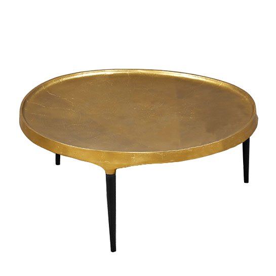 Кофейный стол Brass Stains Table Латунь Черный Кофейный стол Brass Stains Table Латунь Черный в Грозном | Loft Concept
