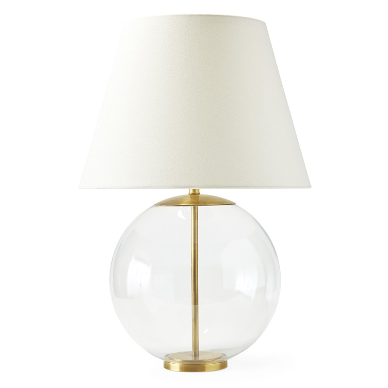 Настольная лампа Emory Table Lamp Gold Золотой Прозрачный (Transparent) Белый Настольная лампа Emory Table Lamp Gold Золотой Прозрачный (Transparent) Белый в Грозном | Loft Concept