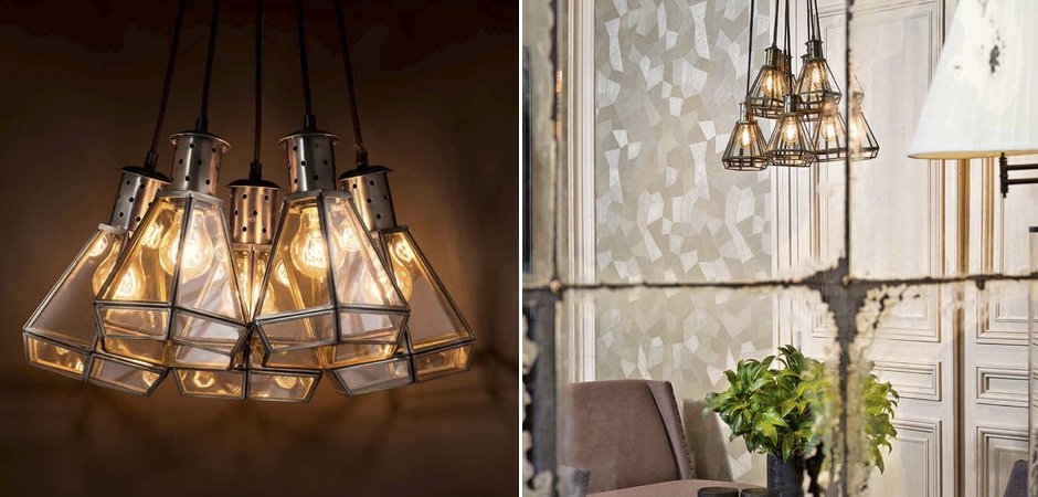 Подвесной светильник Eichholtz Hanging Lamp Polygon - Loft-Concept в Грозном