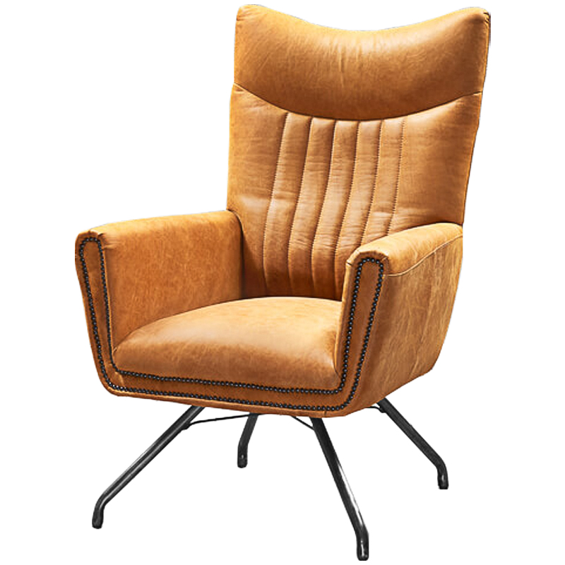 Кресло Carmela Chair Карамель Черный в Грозном | Loft Concept 