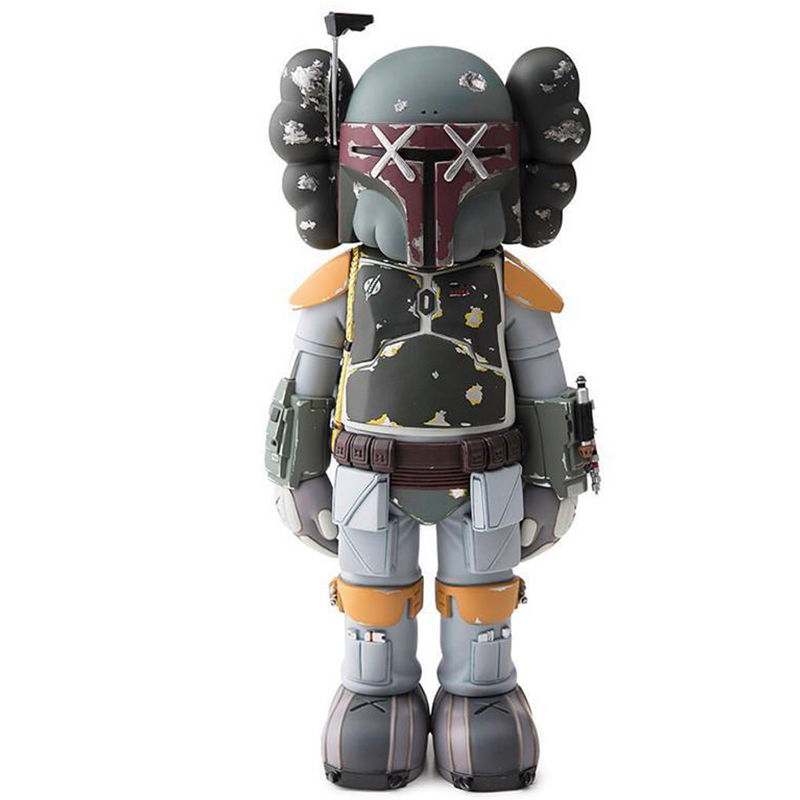 Статуэтка KAWS Star Wars Boba Fett Ver Серый Красный Оранжевый Светло-серый Статуэтка KAWS Star Wars Boba Fett Ver Серый Красный Оранжевый Светло-серый в Грозном | Loft Concept