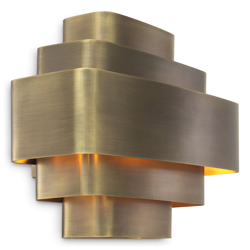 Бра Eichholtz Wall Lamp Pegaso Brass Винтажная латунь Бра Eichholtz Wall Lamp Pegaso Brass Винтажная латунь в Грозном | Loft Concept