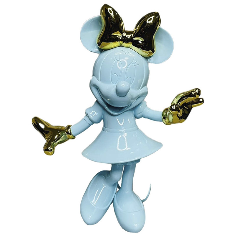 Статуэтка Минни Маус голубого цвета Minnie Mouse Blue Figurine Голубой Статуэтка Минни Маус голубого цвета Minnie Mouse Blue Figurine Голубой в Грозном | Loft Concept