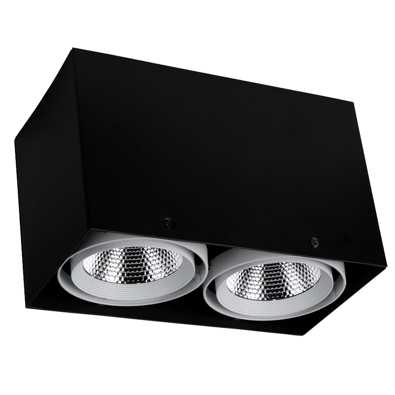 Спот Lope spot black double Черный Спот Lope spot black double Черный в Грозном | Loft Concept