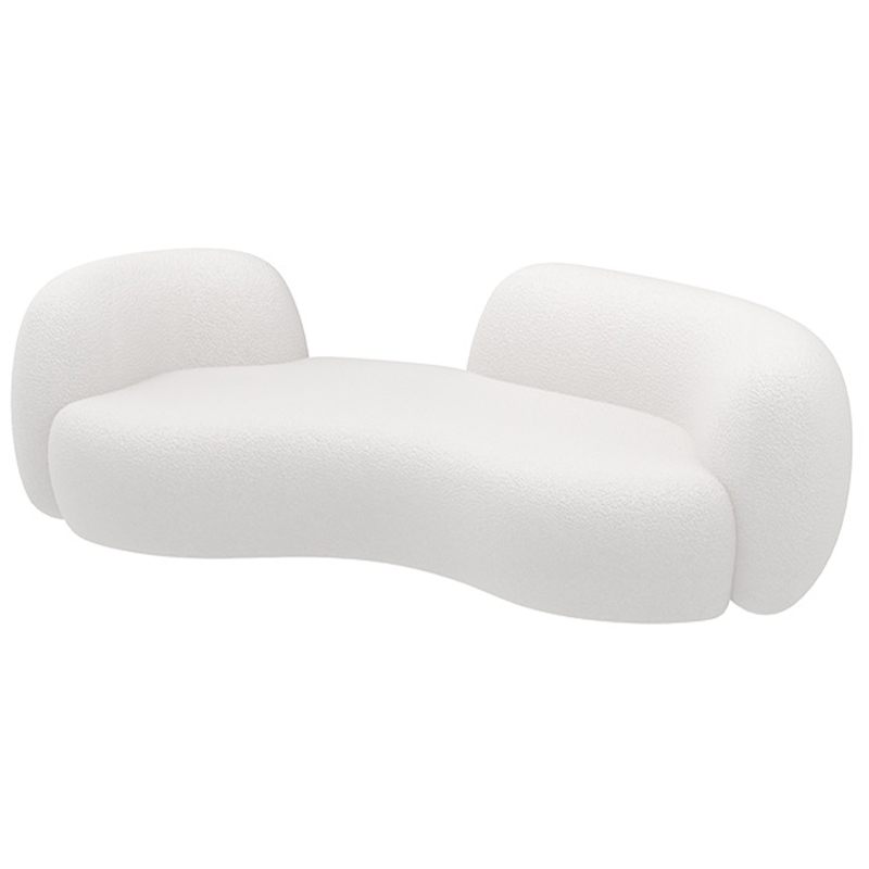 Диван Elliot White Boucle Collection Sofa Белый в Грозном | Loft Concept 