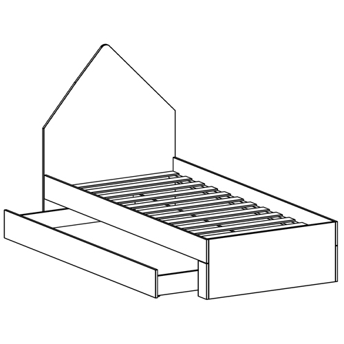 Кровать в детскую Tiny Town Bed Кровать в детскую Tiny Town Bed в Грозном