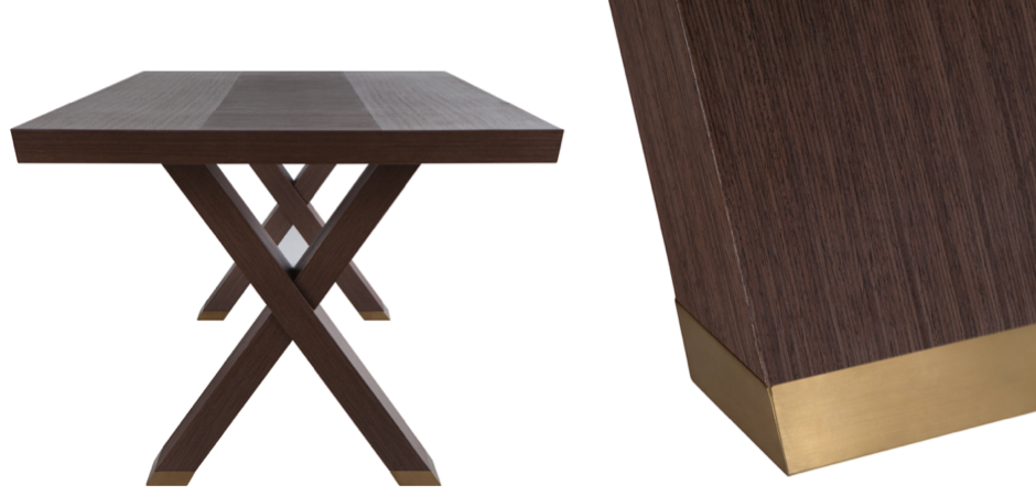 Стол обеденный Double X Dinning Table Стол обеденный Double X Dinning Table - Loft-Concept в Грозном