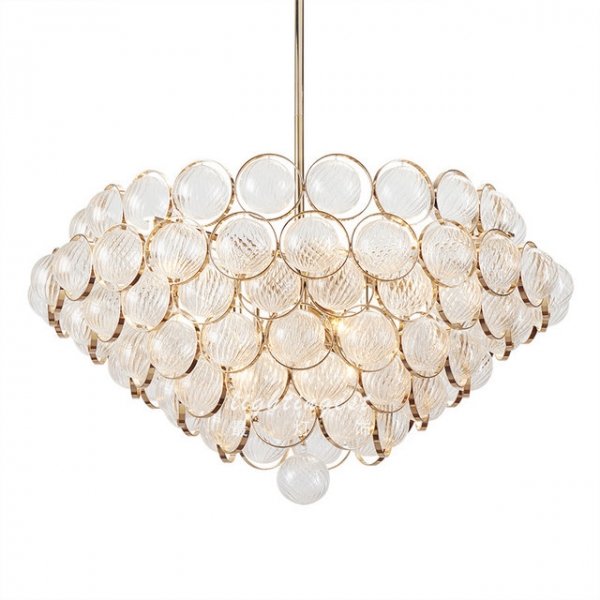 Люстра Atomos Chandelier Designer Reproduction Глянцевое золото Люстра Atomos Chandelier Designer Reproduction Глянцевое золото в Грозном | Loft Concept