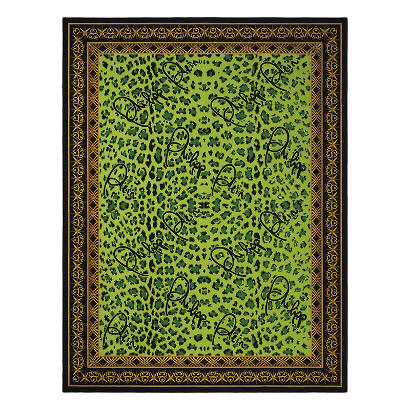 Ковер Philipp Plein Carpet Jungle 300 x 400 cm Зеленый Зеленый Черный Ковер Philipp Plein Carpet Jungle 300 x 400 cm Зеленый Зеленый Черный в Грозном | Loft Concept