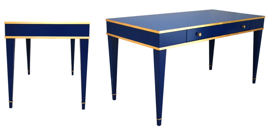 Письменный стол Kelly Desk Синий Письменный стол Kelly Desk Синий - Loft-Concept в Грозном