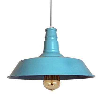 Подвесной светильник Loft Blue Bell Голубой пастельный Подвесной светильник Loft Blue Bell Голубой пастельный в Грозном | Loft Concept