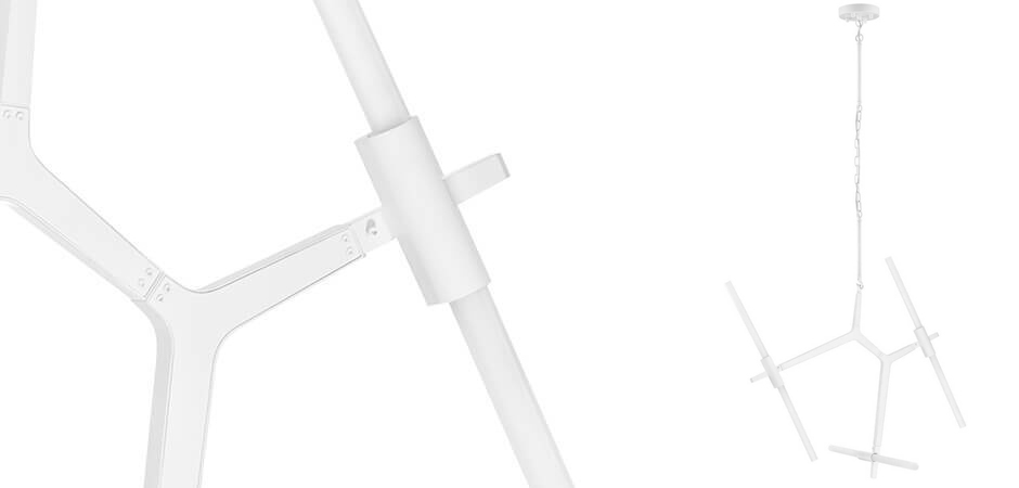 Люстра Агнес Chandelier White 6 Люстра Агнес Chandelier White 6 - Loft-Concept в Грозном