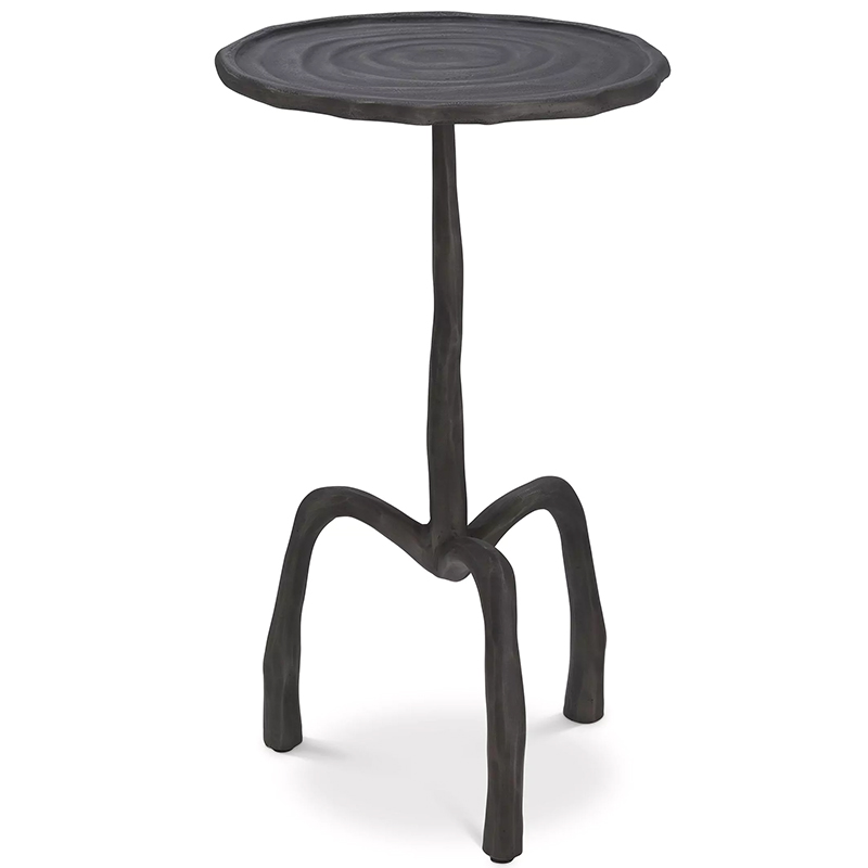 Приставной стол Eichholtz Side Table Kubu S Темная бронза Черный Приставной стол Eichholtz Side Table Kubu S Темная бронза Черный в Грозном | Loft Concept