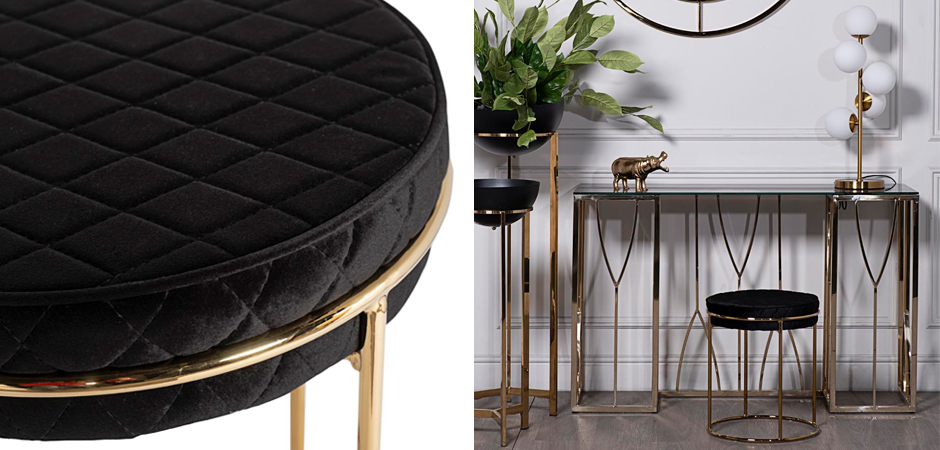 Пуф Rhombus Velours Black Пуф Rhombus Velours Black - Loft-Concept в Грозном