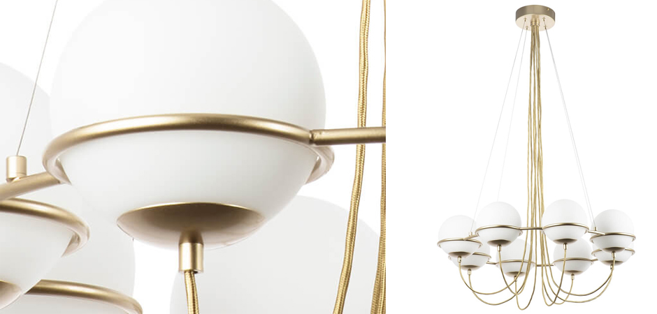 Люстра Melissa Chandelier Champagne 8 Люстра Melissa Chandelier Champagne 8 - Loft-Concept в Грозном