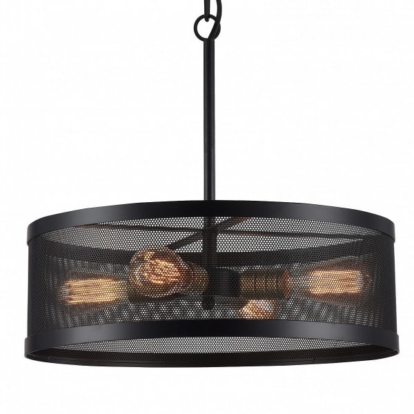 Люстра Nightwatch Chandelier Черный Люстра Nightwatch Chandelier Черный в Грозном | Loft Concept
