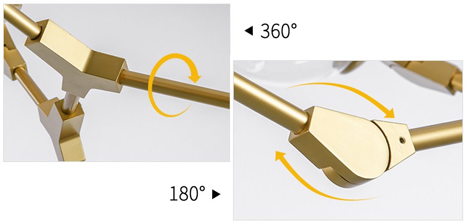 Люстра Branching Bubble Chandelier - фото №2