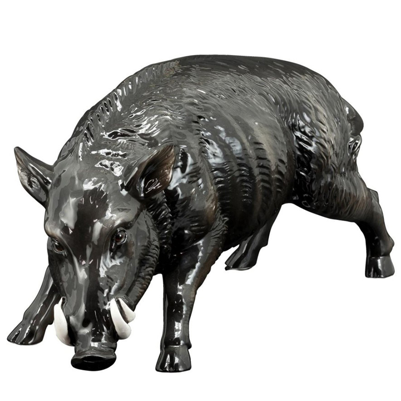 Статуэтка Abhika Boar Dark Grey Темно-серый Статуэтка Abhika Boar Dark Grey Темно-серый в Грозном | Loft Concept