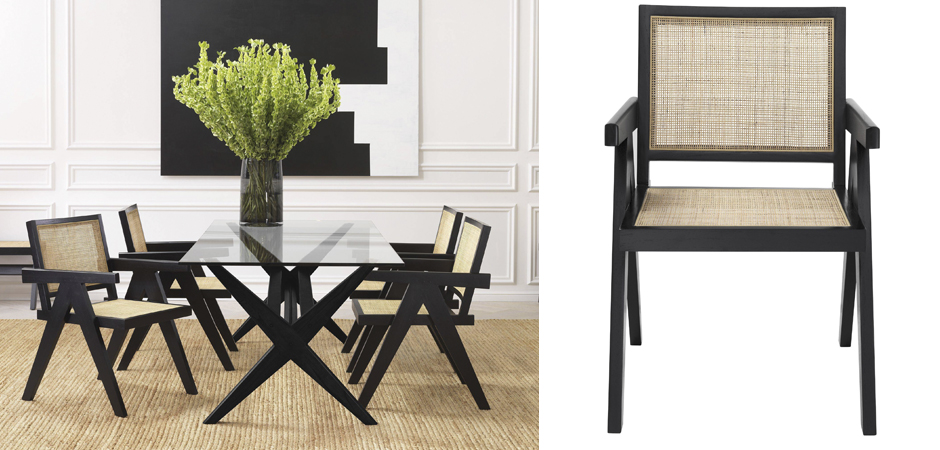Стул Eichholtz Dining Chair Aristide black Стул Eichholtz Dining Chair Aristide black - Loft-Concept в Грозном
