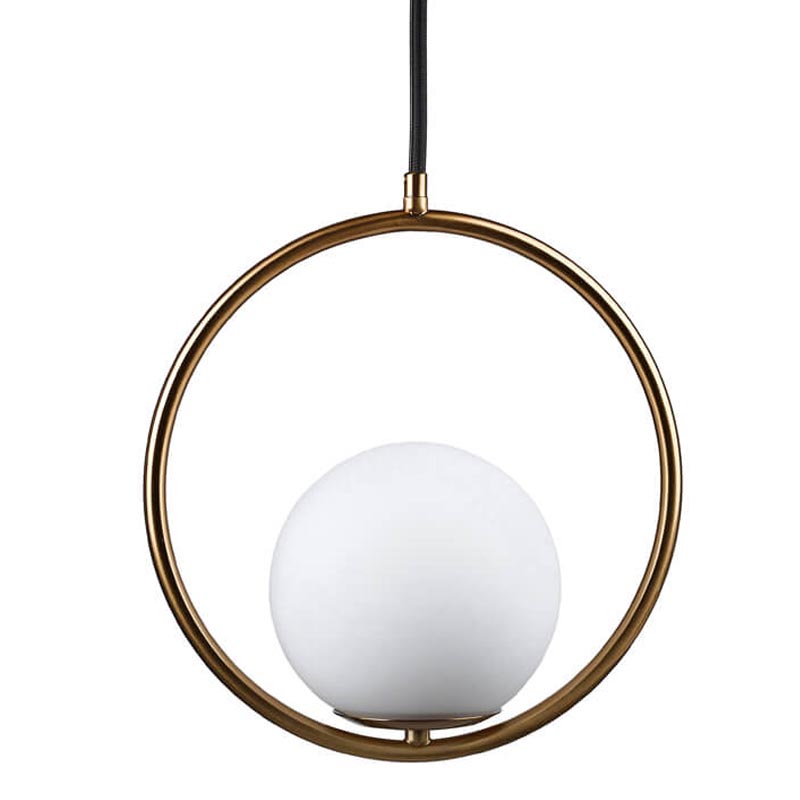 Подвесной светильник B.LUX C Ball circle copper Белый Медь Подвесной светильник B.LUX C Ball circle copper Белый Медь в Грозном | Loft Concept