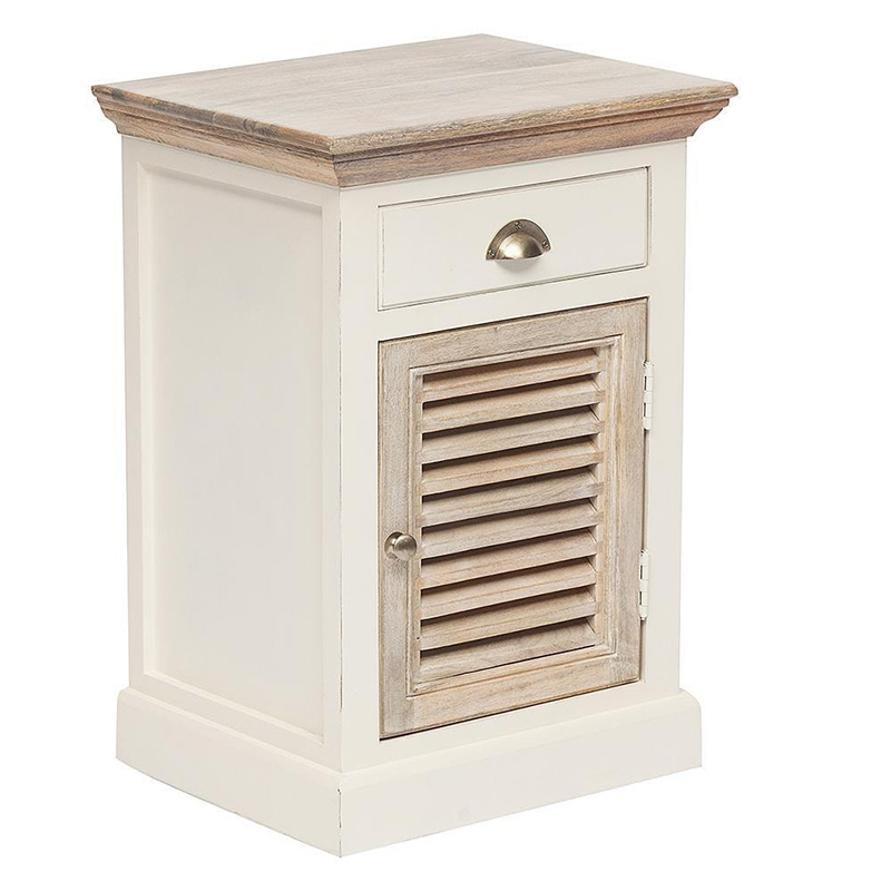 Тумба Edmon Nightstand Белый Древесина Тумба Edmon Nightstand Белый Древесина в Грозном | Loft Concept