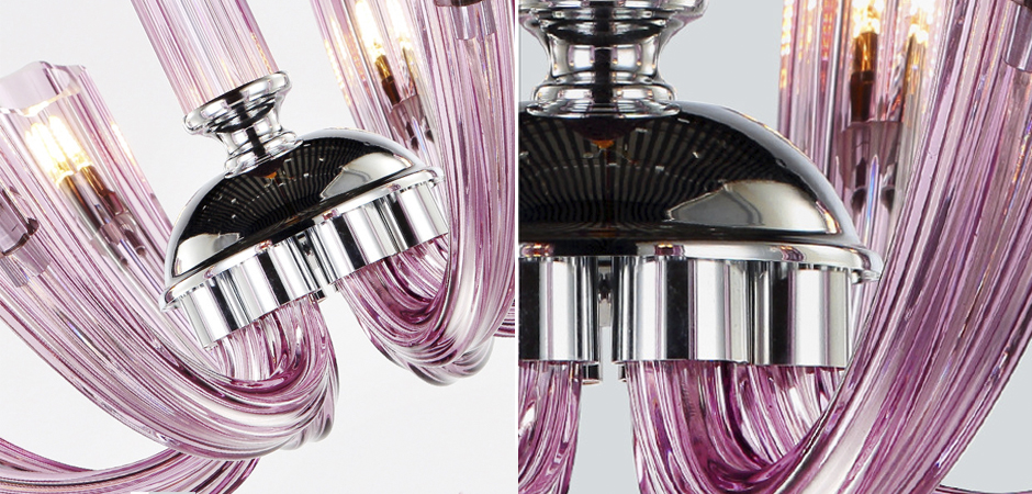 Люстра Pink Rays Chandelier Люстра Pink Rays Chandelier - Loft-Concept в Грозном